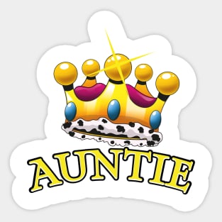 Aunt Golden crown Sticker